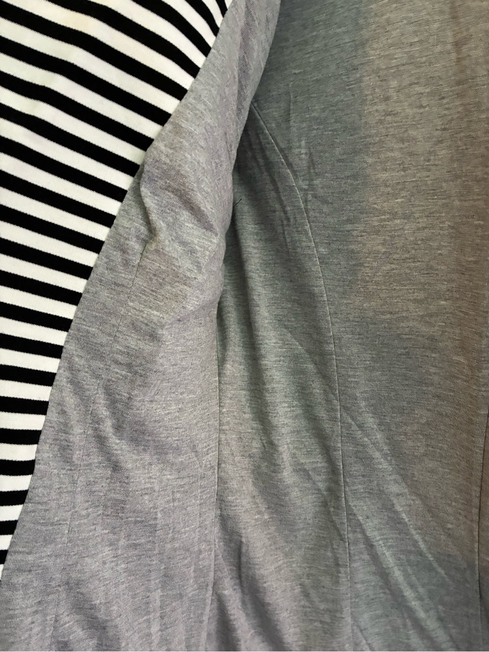 41 Hawthorn Black & White Striped Blazer - Picture 4 of 8